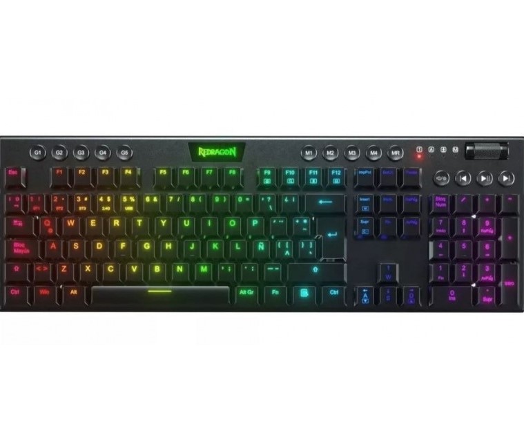 Teclado gamer marca Redragon